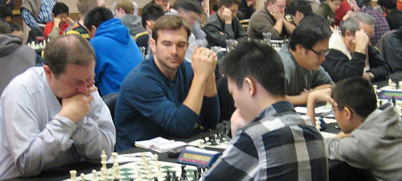 Evanston Chess All Stops: Jiri Kabelac, Jeff Brunelle, Ted Moon and Jim Marchert